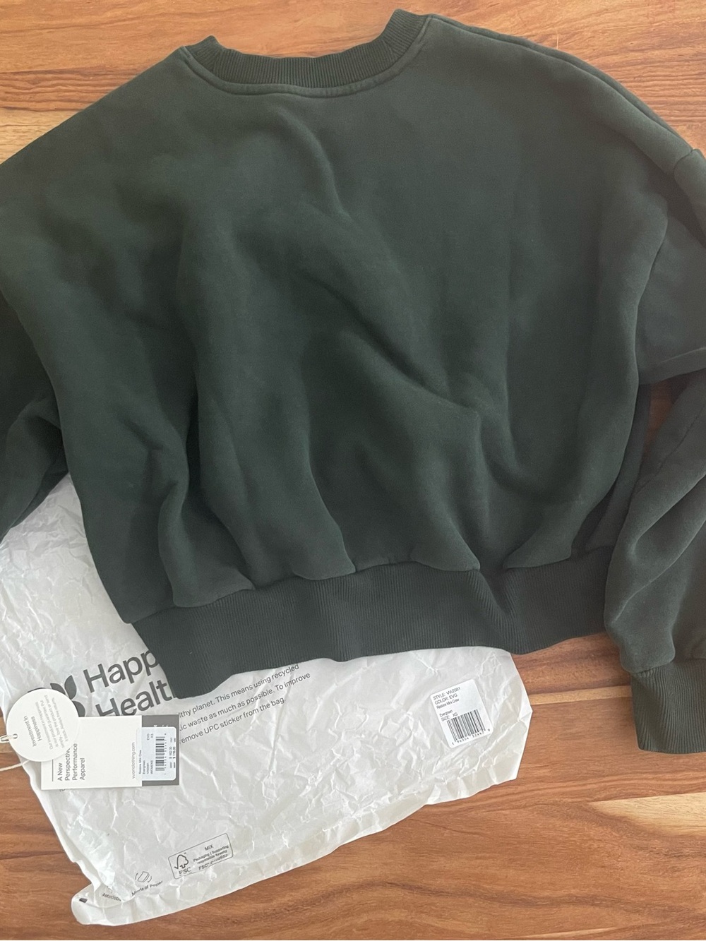 Vuori 🌲 Evergreen Restore Mini Crew XS - Picture 7 of 7